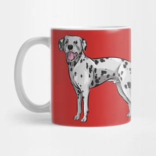 Cute Dalmatian Dog Mug